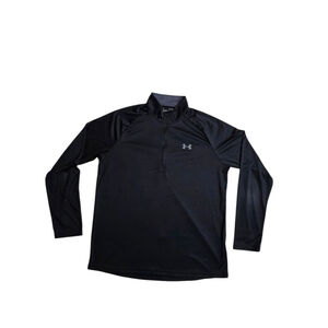 Men's Under Armour Black Gray Long Sleeve Tee XL